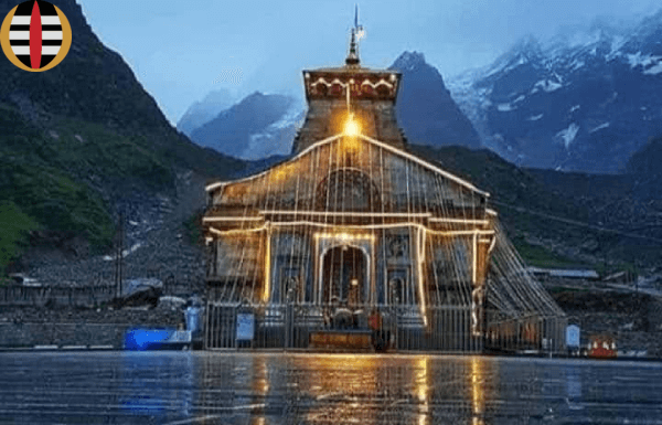 Kedarnath Temple in Rainy season