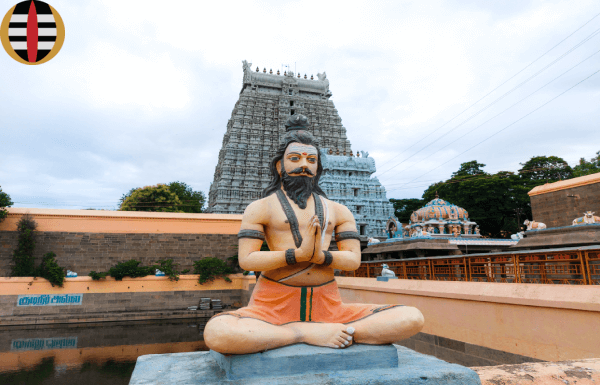 arulmigu arunachaleswarar temple maharshi Idol- tiruvannamalai tamil nadu