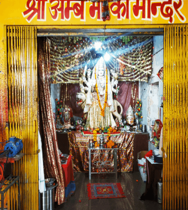 Goddess Temple at Brahma Temple Pushkar, Rajasthan, India