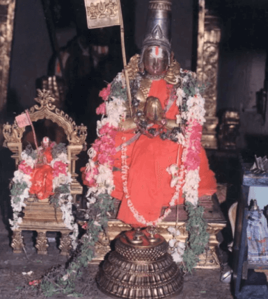 Ramanujacharya original body at srirangam temple