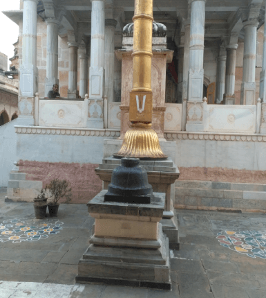 Swajasthambham at Sri Rangnath Swamy Temple, Pushkar, Rajasthan