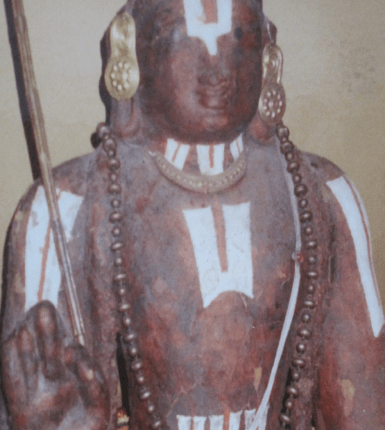 Sri Ramanuja body at Sri Ranganathaswamy Temple, Srirangam