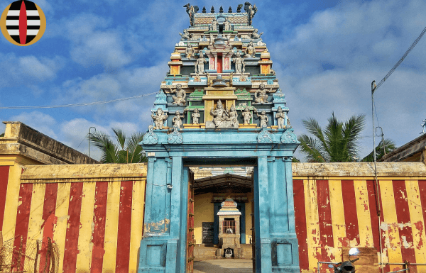 Entrance of Muktheeswarar temple(Adhi Vinayagar Temple), Thilatharpanapuri, TamilNadu